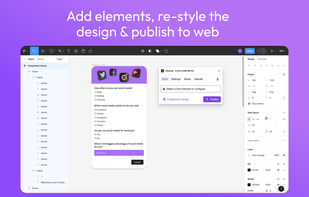 Re-style your Figma form and publish to web