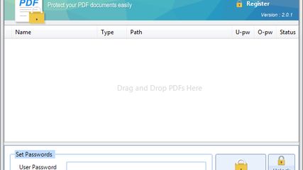 Wonderfulshare PDF Protect Pro screenshot 1