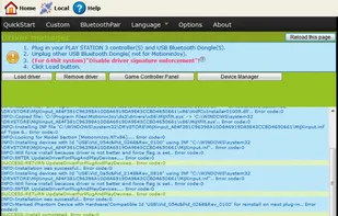 MotionInJoy DS3 Tool screenshot 3