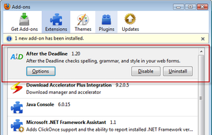 After the Deadline screenshot 1