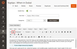 Magento 2 YouTube Widget Extension screenshot 3