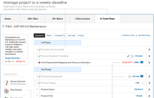 Task Plans. Keep projects on track. The easy way.