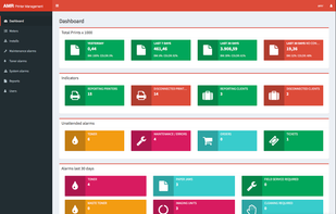 AMR Printer Management Software screenshot 1