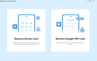 MagFone Android Unlocker interface
