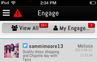 Clarabridge screenshot 1