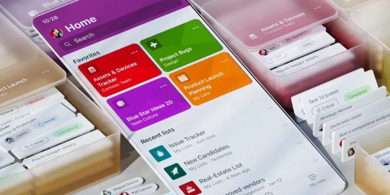 Microsoft Lists is now available to all users on Android, iOS and on the web image