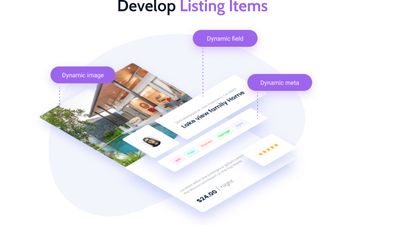 Develop listings items