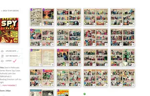 The Editor, arrange pages, add new pages from separate files, and export to ePub