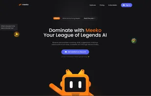 landing page