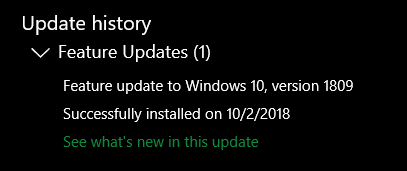 Windows 10 October 2018 Update now available again