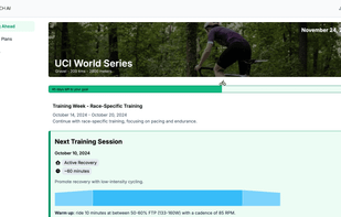 Cycling Coach AI screenshot 1