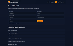 QR Free Cloud screenshot 2