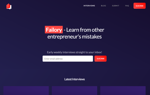 Failory screenshot 1