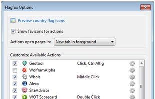 Flagfox screenshot 3