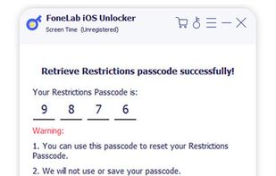 Mac FoneLab iOS Unlocker  screenshot 1
