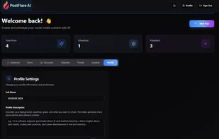 PostflareAI screenshot 1
