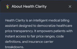 Health Clarity AI screenshot 1