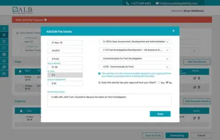 Accurate Legal Billing screenshot 2