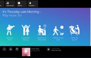 Songza screenshot 1