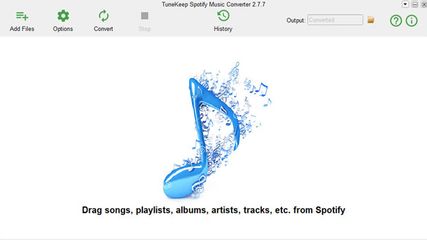 TuneKeep Spotify Music Converter screenshot 1