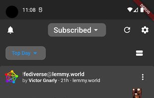 Liftoff for Lemmy screenshot 1