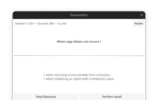Essentialist screenshot 1