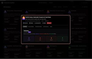 Extension Auditor screenshot 3