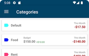 Finance Manager (PFA) screenshot 1