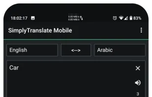 SimplyTranslate screenshot 2
