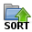 Manually sort folders icon