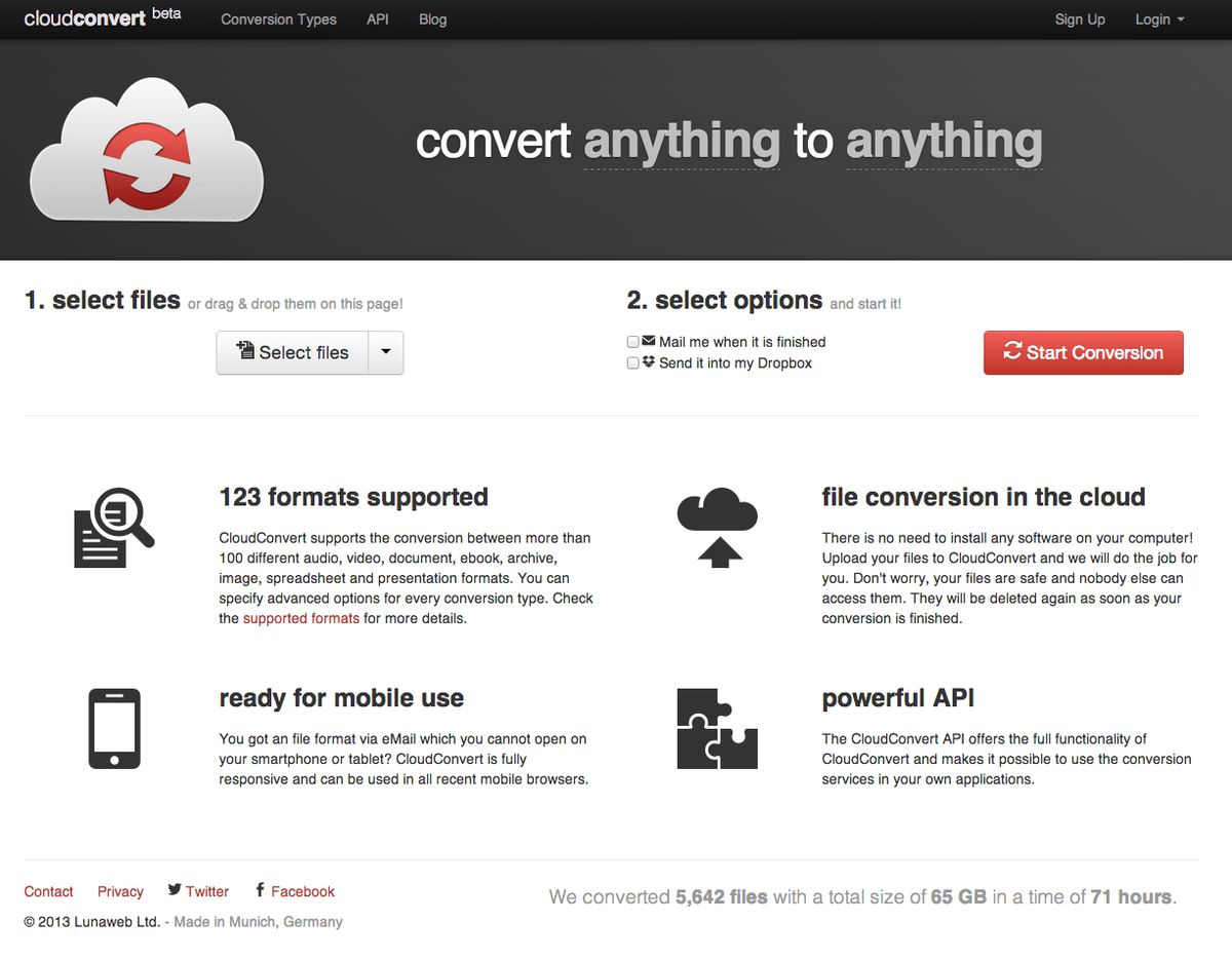 CloudConvert App Reviews Features Pricing Download AlternativeTo