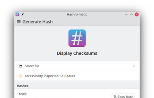 Hash-o-matic screenshot 1