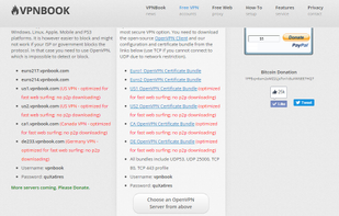 OpenVPN AutoLogin (VPNBook) screenshot 2