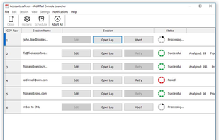Aid4Mail screenshot 2