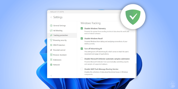 AdGuard joins Signal & Brave in blocking Microsoft Recall, calling it a privacy concern