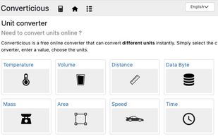 Converticious screenshot 1