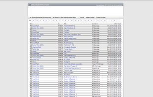 List of my favourite Tv shows in order. More shows can be added at the bottom, list is stored in url, so make sure you bookmark the page after picking your favourites.