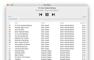 Tiny Player for Mac screenshot 1