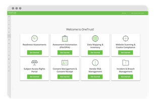 OneTrust screenshot 1