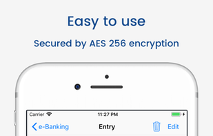 aWallet Password Manager screenshot 1