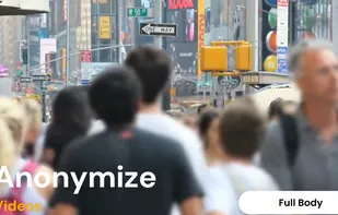 Automatic Full-body blurring in videos