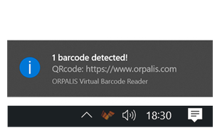 Virtual Barcode Reader screenshot 1