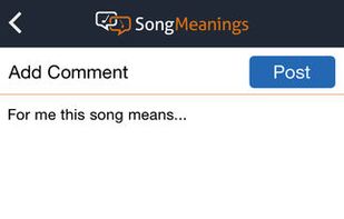 SongMeanings screenshot 3