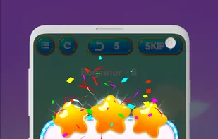 Complete level and play next level.