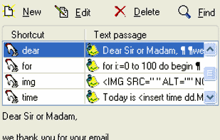 Rapidkey screenshot 1