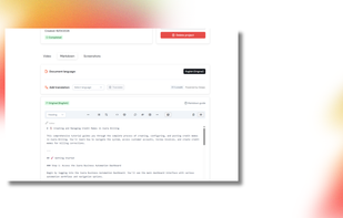 video2docs screenshot 3