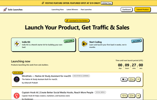 Homepage | Solo Launches