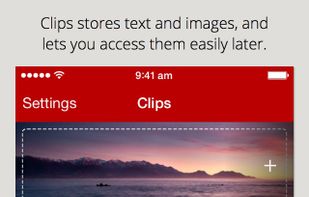 Clips for iOS screenshot 1