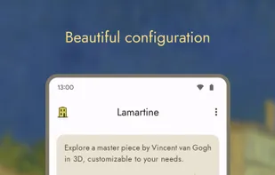Lamartine: Van Gogh Live Wallpaper screenshot 2