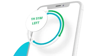 The Dashboard
Your Daily Usage Summary
Mr. Slow awaits you on this board! The app keeps a track on your "Usage Time" & “Unlock Count" and thereby, gives a comparative infographic view of your today’s and past 7-day's activity.

Create Your Goals
Set Screen Unlock Count
Track Usage Time
Analyse Most Used Apps
Track Most Visited Apps
Check Your Addiction Level